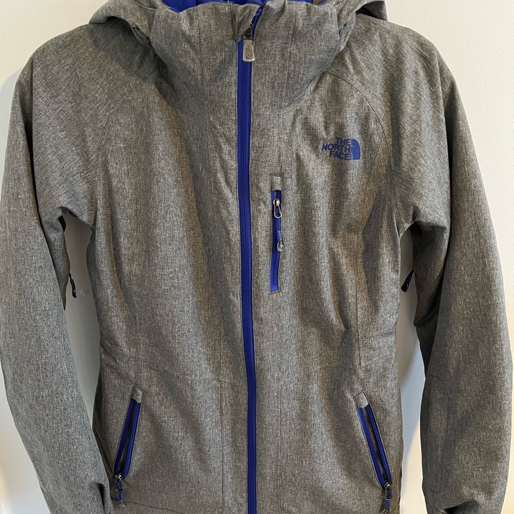 The North Face Gray Hooded Jacket